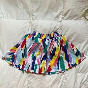 Kate Spade Multicolor Paint Brush Skirt